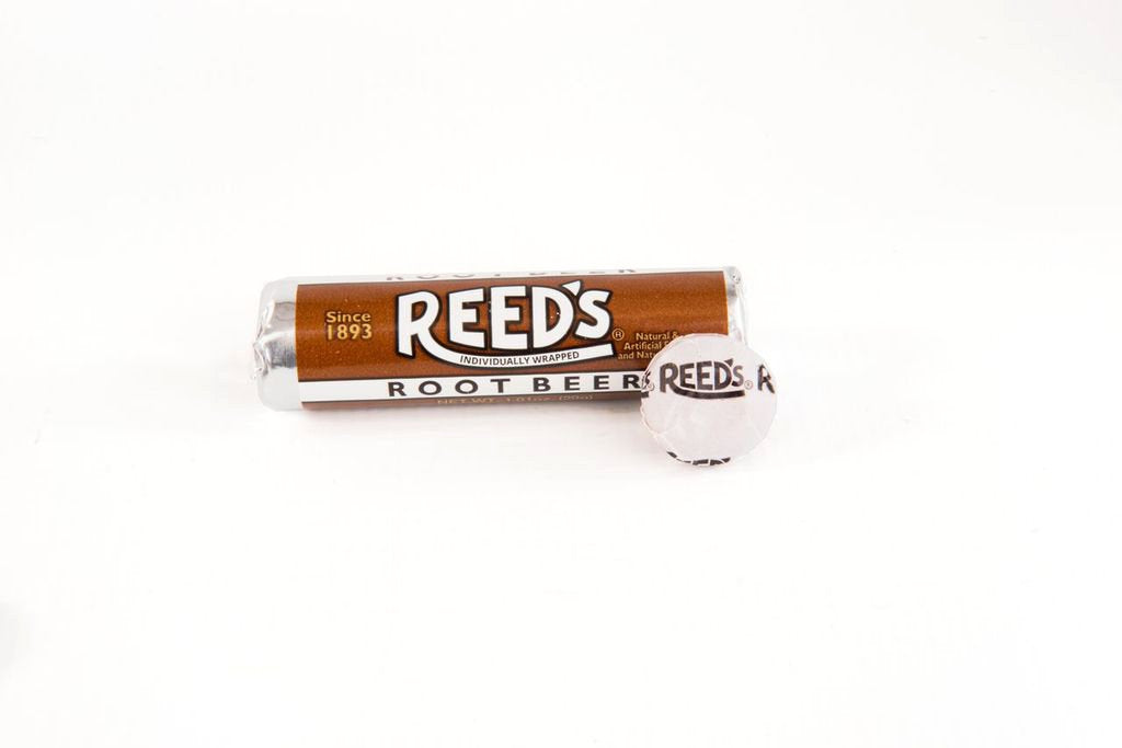Reed's Root Beer Roll Mattawan Candy Company