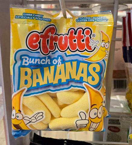 Gummy Bananas, Candy Bag, Banana Gummies