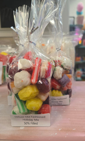 50% Filled Old Fashioned Candy Deluxe Mix