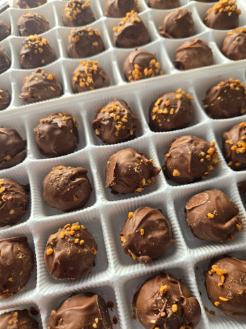 Milk Chocolate Hazelnut Truffles