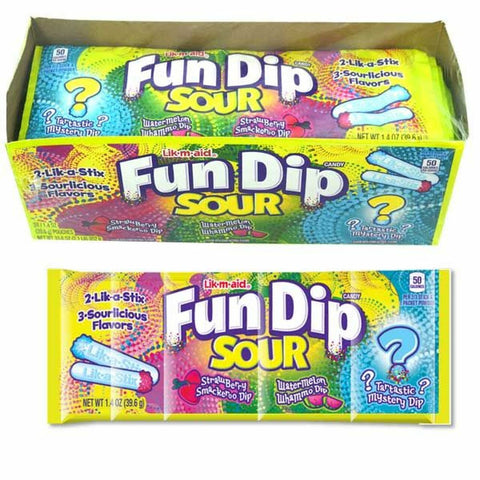 Sour Fun Dip 3 Flavor Pack
