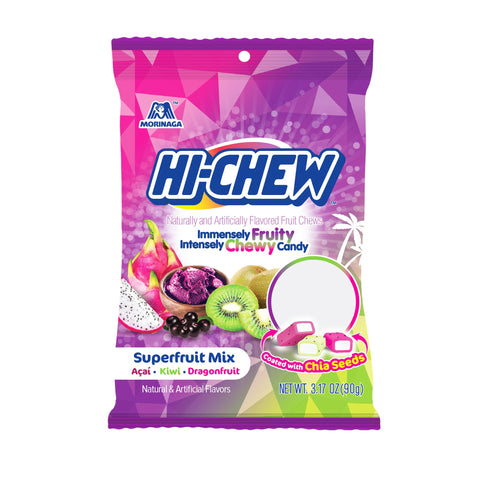 Hi-Chew Super Fruit Combo 3.17 oz Peg Bag